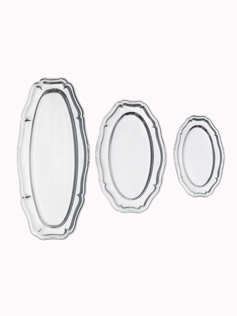 Schalen Vintage Zilver – Set van 3