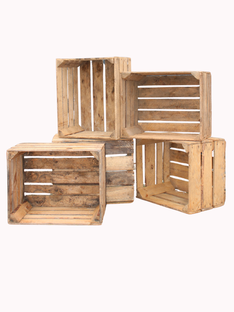 Houten Kisten – Set van 5