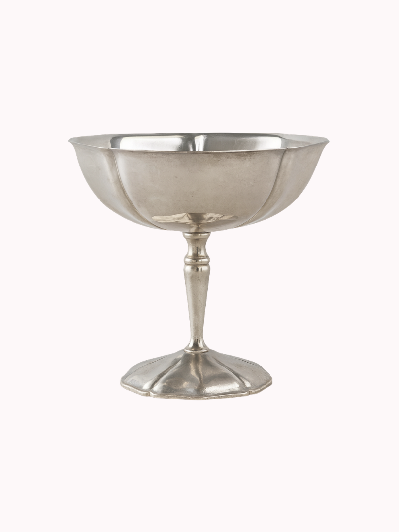 Dessert Coupe Vintage Zilver