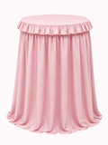 Statafelkleed Volant Roze