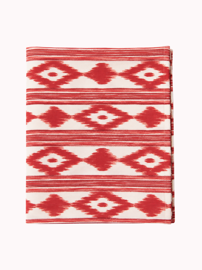 Tafelkleed Ikat Rood