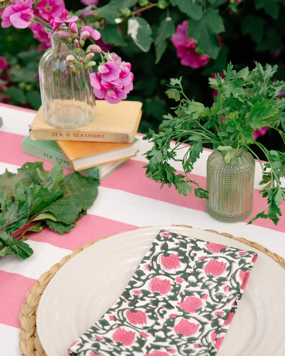 Servet Print Roze