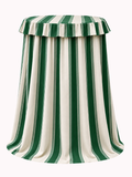 Statafelkleed Volant Groen/Wit