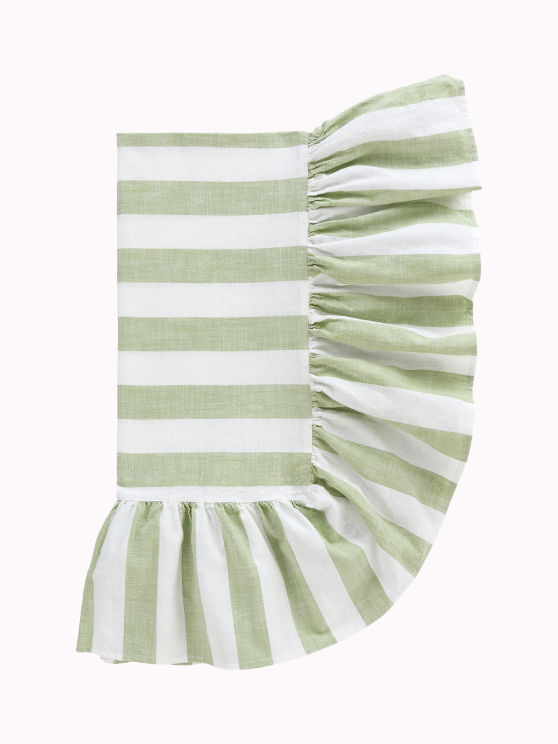 Tafelkleed Volant Groen