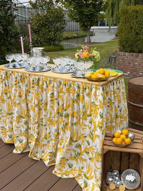 Bartafel Gele Print