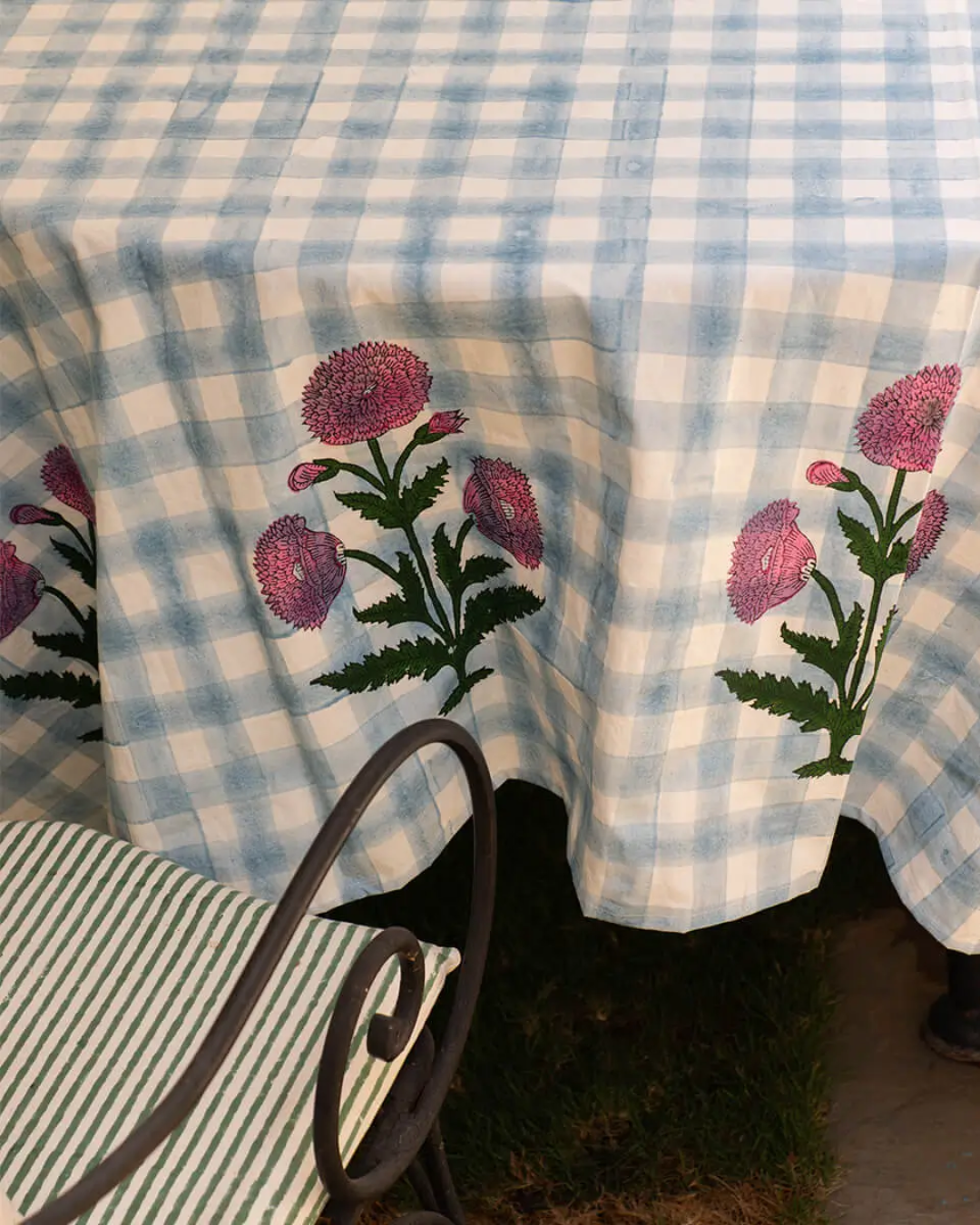 Tafelkleed Ruit Blauw