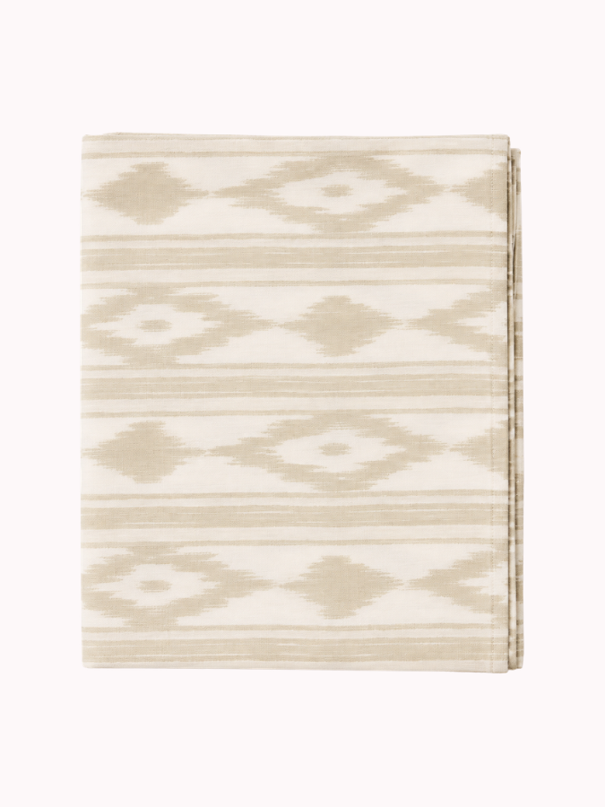 Tafelkleed Ikat Beige