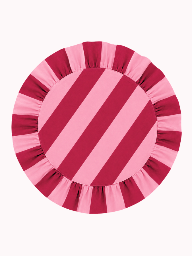 Placemat Volant Roze/Rood