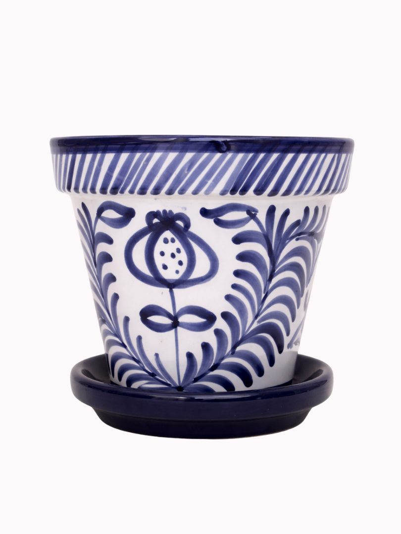 Pot Aardenwerk Blauw