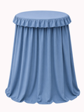 Statafelkleed Volant Blauw