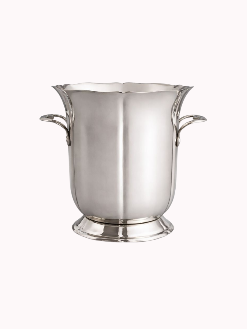 Champagnekoeler Vintage Zilver