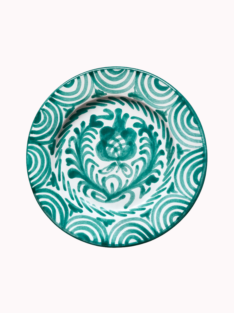 Voorgerechtbord Granada Turquoise