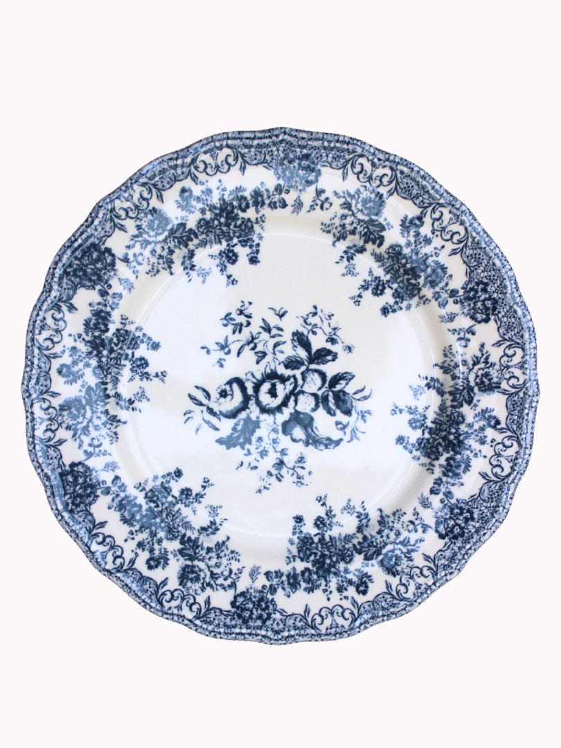 Dinerbord Vintage Blauw
