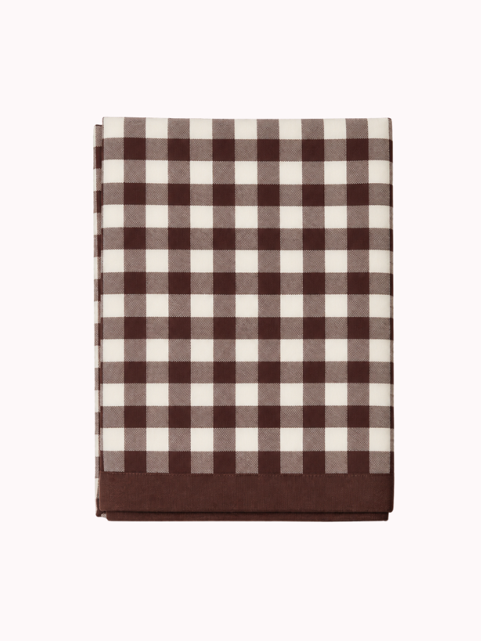 Tafelkleed Ruit Bruin