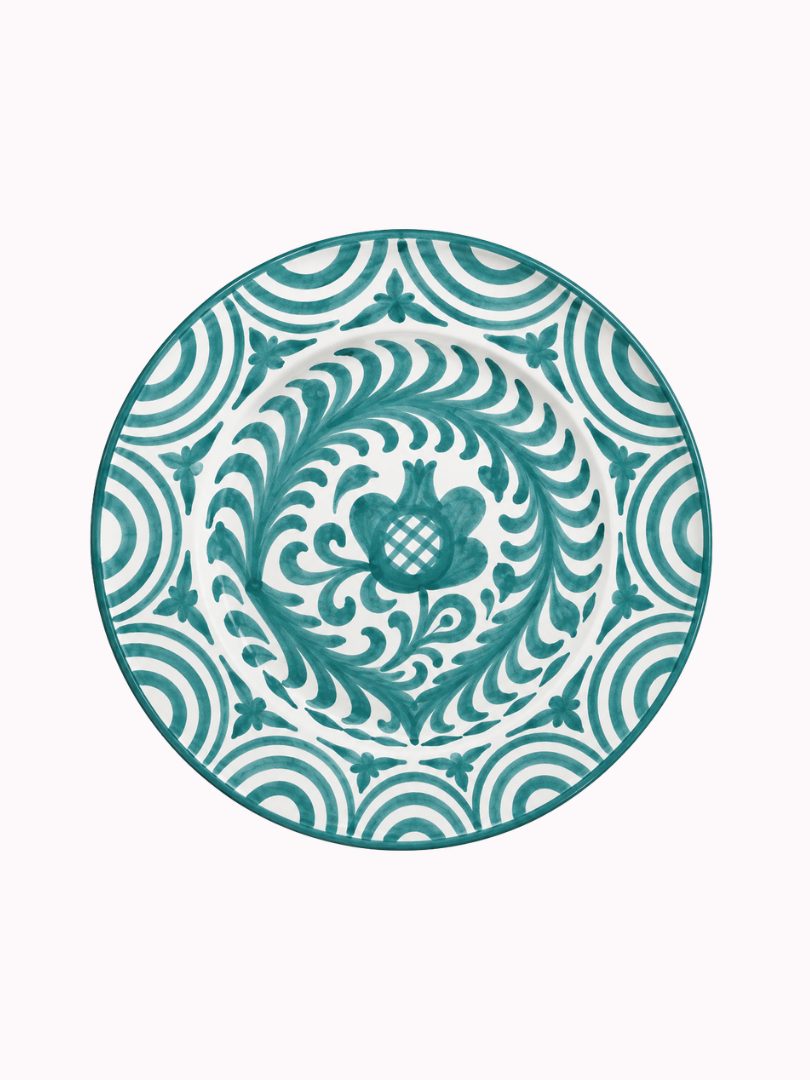 Voorgerechtbord Granada Turquoise
