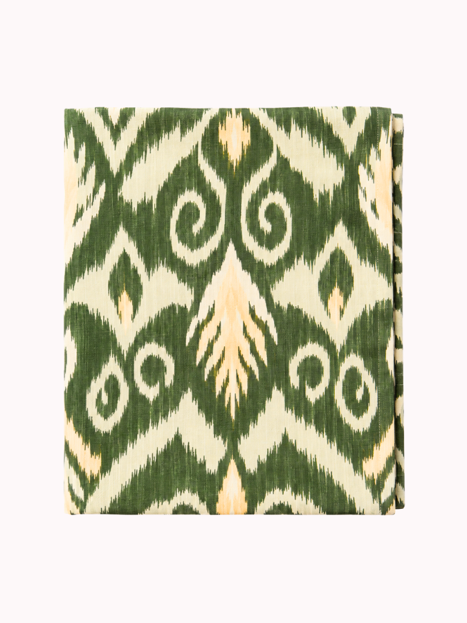 Tafelkleed Ikat groen