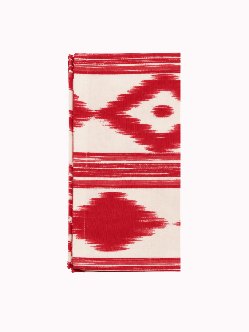 Servet Ikat Rood